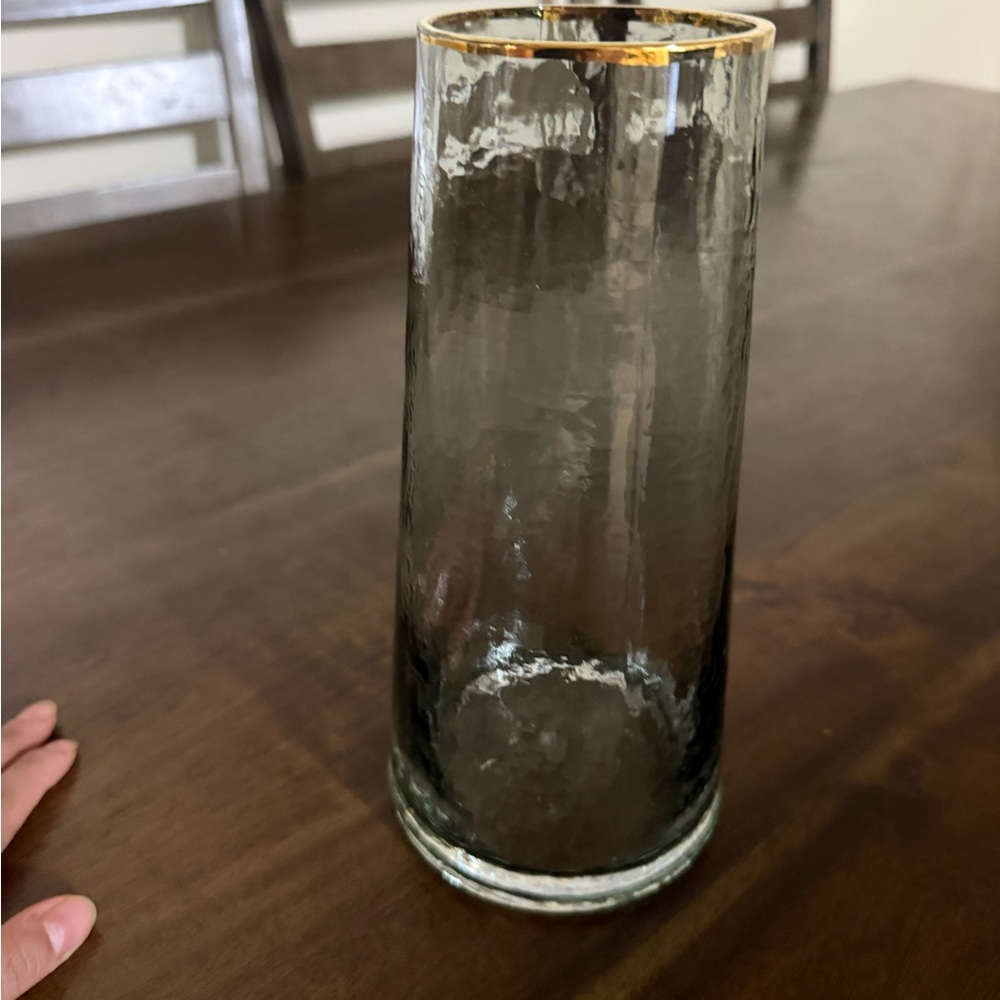 vases for flowers Japanese Style Glass  Size  28cm in